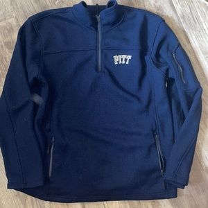 Colosseum Athletics Pitt XL quarter zip
